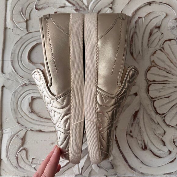 See by Chloe gold slip on sneaker size 39 - Picture 7 of 9